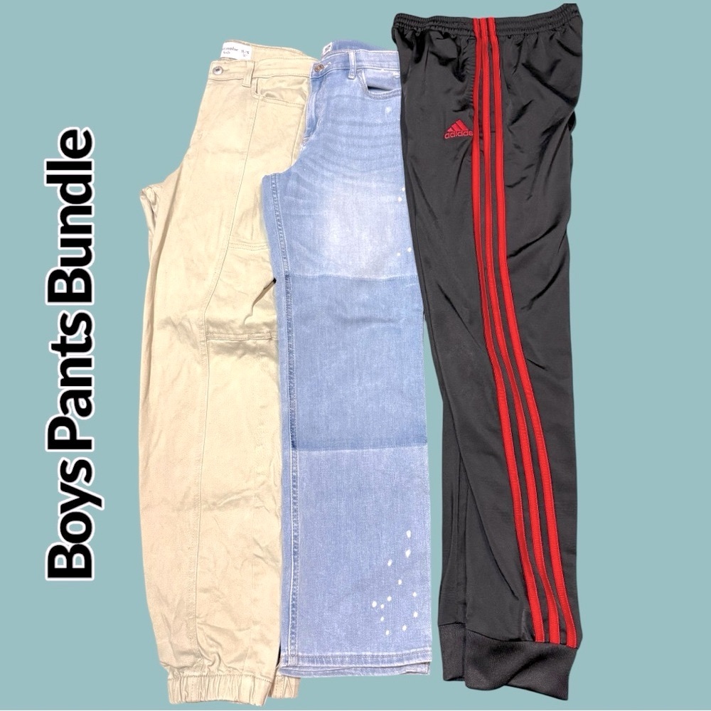 Adidas & Abercrombie Boy’s Pants Bundle - Size 14/16 & 15/16